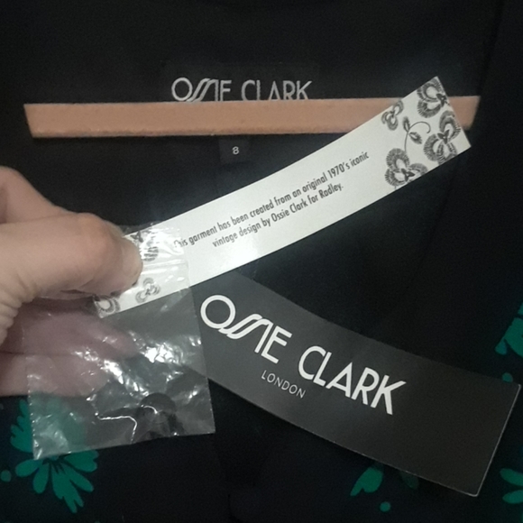 NWT Vintage 1970's Ossie Clark dress - Picture 5 of 8